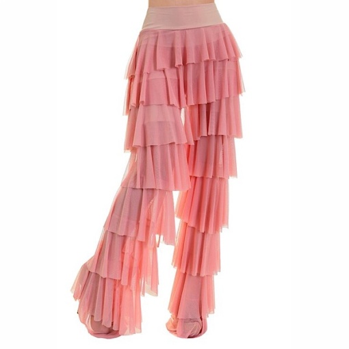 Ruffle Loose Fit Pants