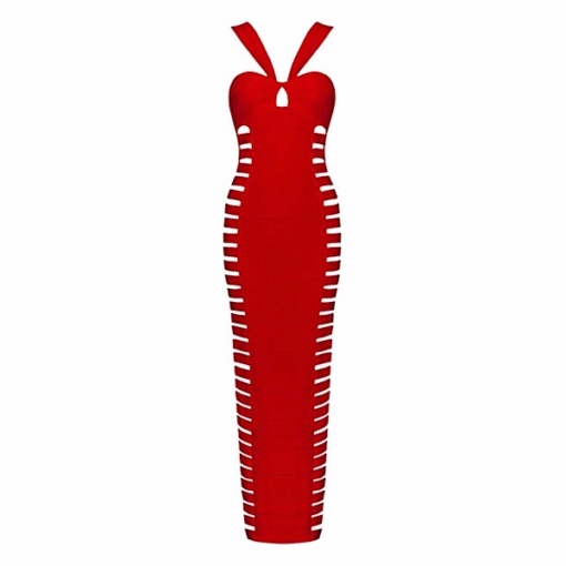 Cut Out Side Bodycon Bandage Dress