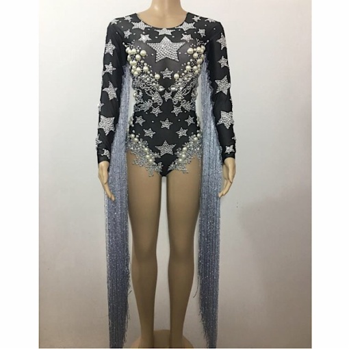 Veronica Long Tassel Star Bodysuit