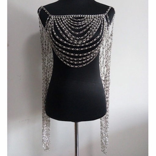 Rhinestone Beads Body Chain Jewelry