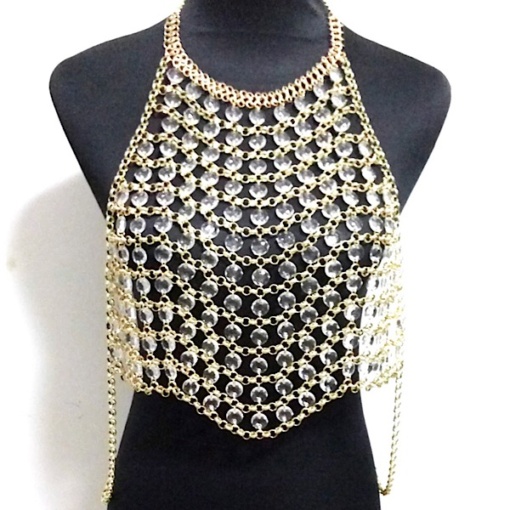 Harness Beaded Bodychain