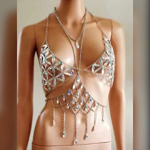 Bra Halter Necklace Pendant