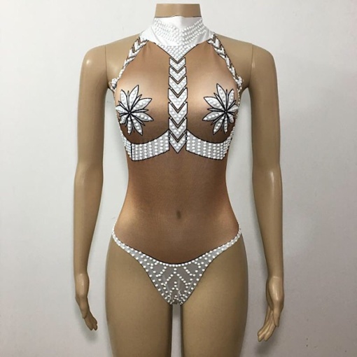 Loren Rhinestone Bodysuit