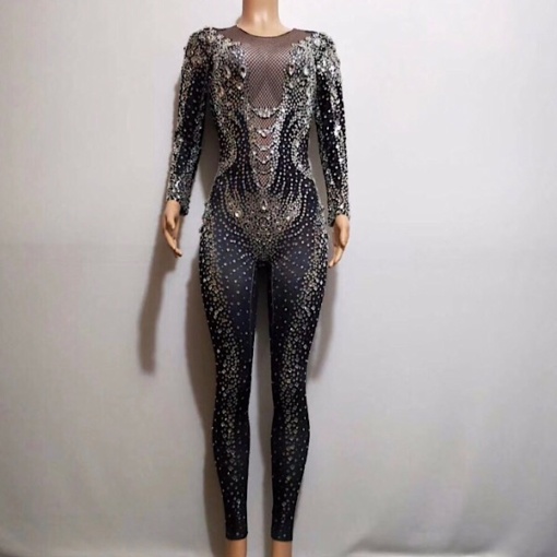 Fancy Crystal Jumpsuit