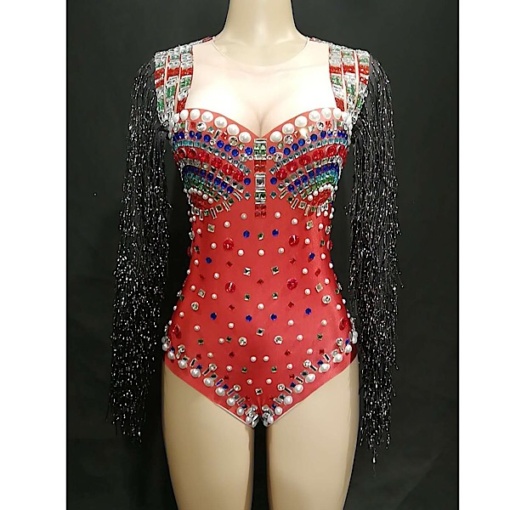 Ingrid Crystal Bodysuit