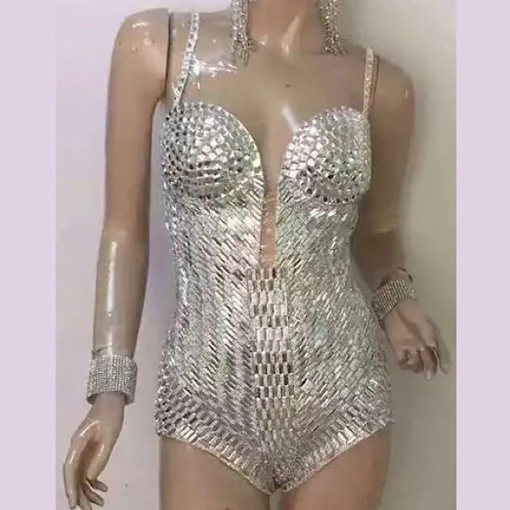 Allyn Crystal Bodysuit