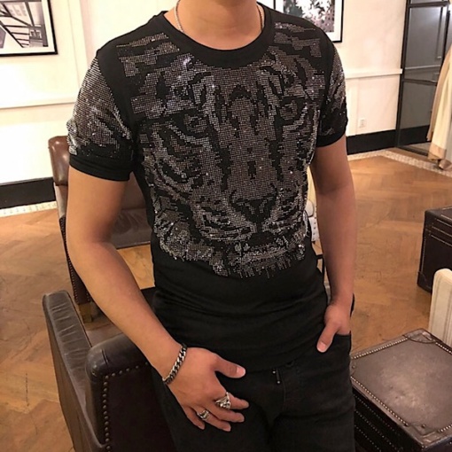 Tiger Rhinestone T-Shirt