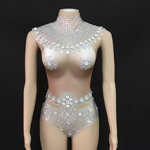 Anastasia Crystal Bodysuit