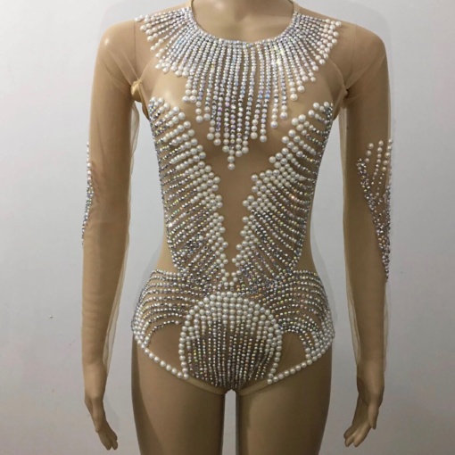 Tiauna Crystal Bodysuit