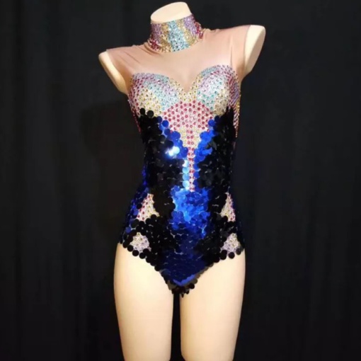 Gussie Crystal Bodysuit