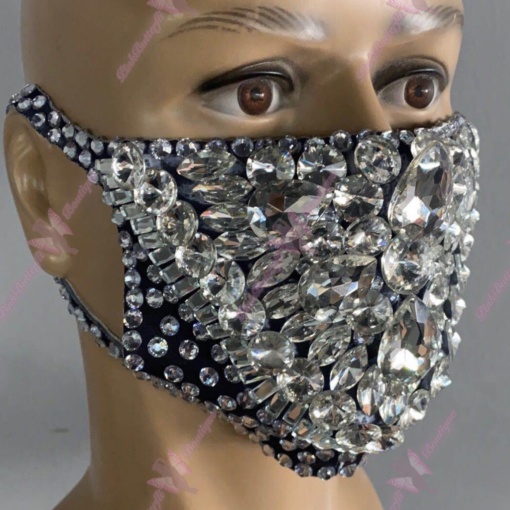 Rhinestone Mask