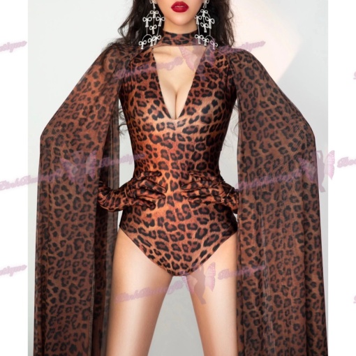 Cheetah Long Sleeve Bodysuit