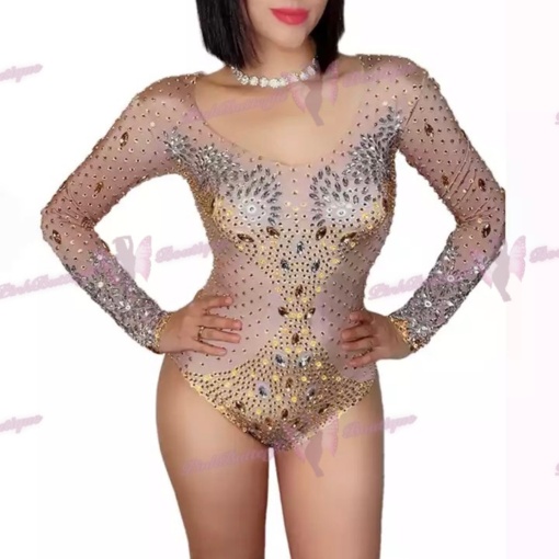 Harper Crystal Bodysuit