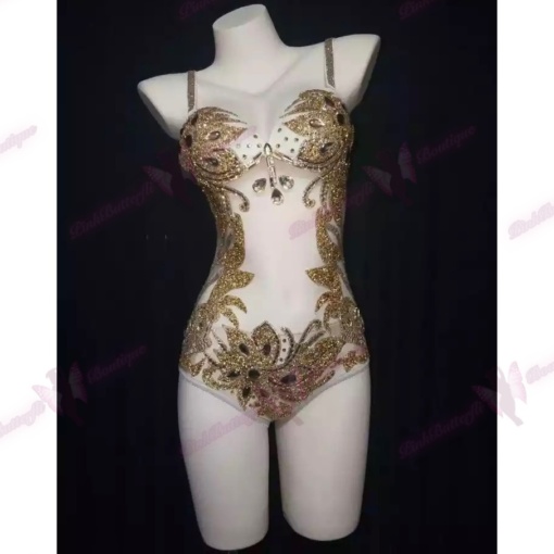 Anabella Crystal Bodysuit