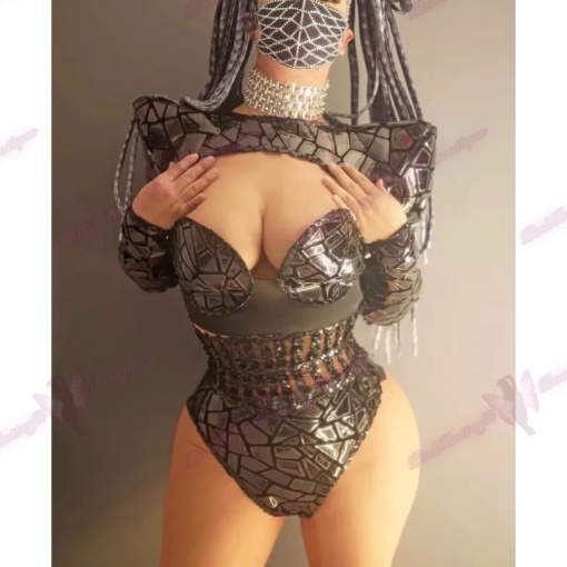 Keria Crystal Bodysuit