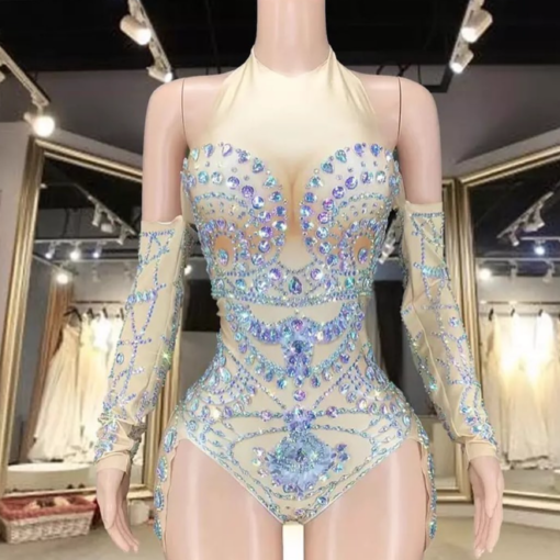 Vita Crystal Bodysuit